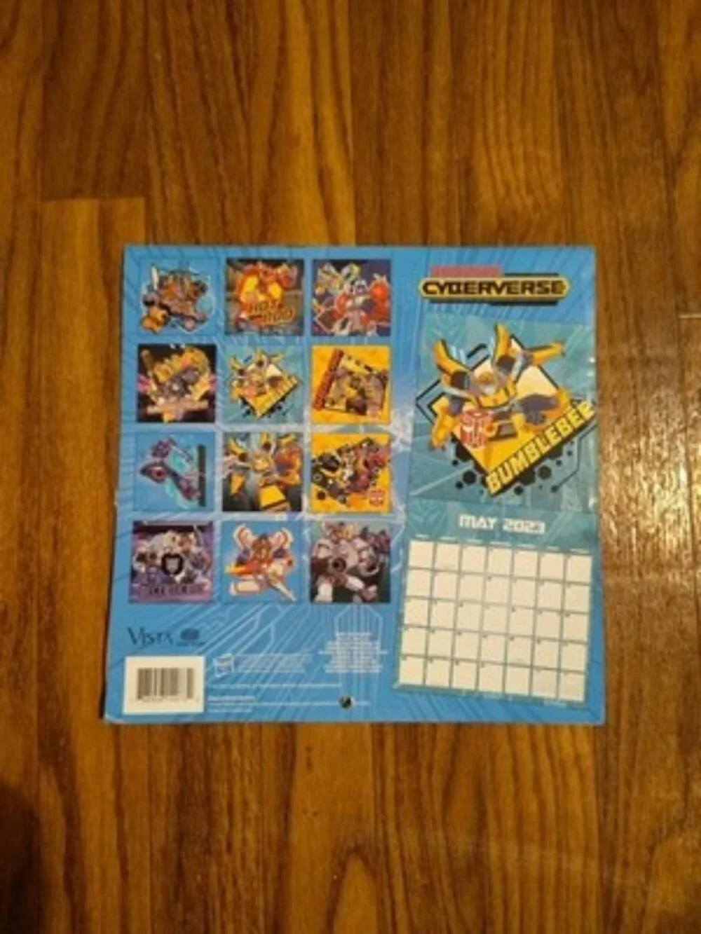 Transformers 2023 Wall Calendar Decepticons Megaton Optimus Prime Sealed NEW